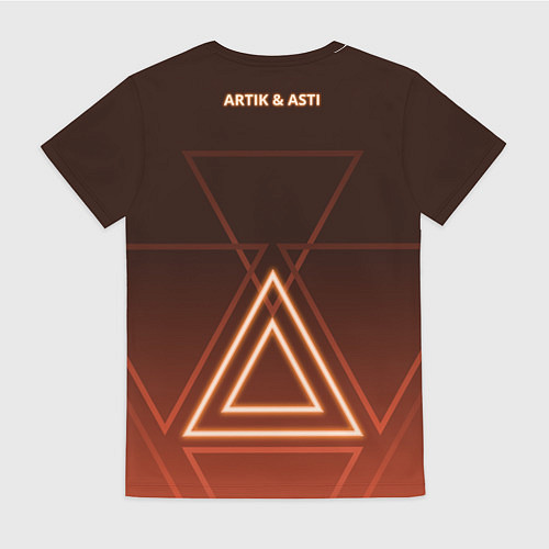 Женская футболка Artik & Asti / 3D-принт – фото 2