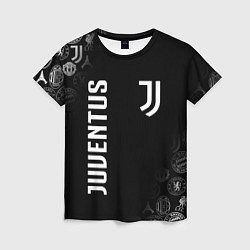 Футболка женская JUVENTUS, цвет: 3D-принт