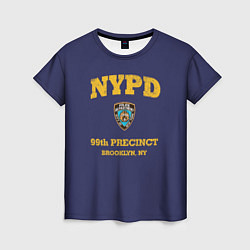 Женская футболка Бруклин 9-9 департамент NYPD