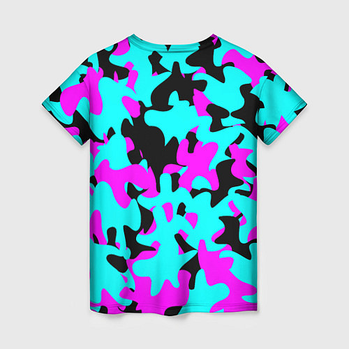 Женская футболка Modern Camouflage / 3D-принт – фото 2