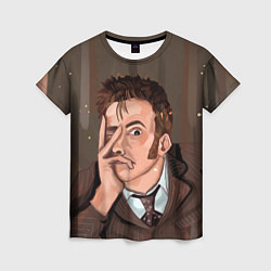 Женская футболка 10TH DOCTOR WHO