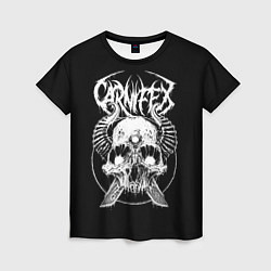 Футболка женская Carnifex, цвет: 3D-принт