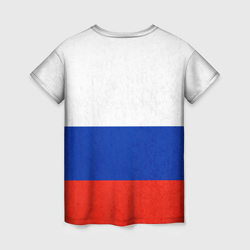 Женская футболка Russia / 3D-принт – фото 2