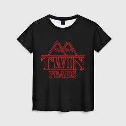 Футболка женская Twin Peaks, цвет: 3D-принт