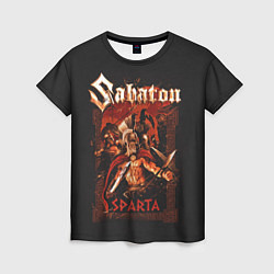 Футболка женская Sabaton - Sparta, цвет: 3D-принт