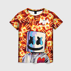 Футболка женская MARSHMELLO, цвет: 3D-принт