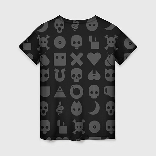 Женская футболка LOVE DEATH ROBOTS LDR / 3D-принт – фото 2