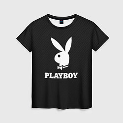 Футболка женская PLAYBOY, цвет: 3D-принт