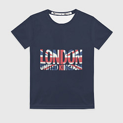 Женская футболка Лондон