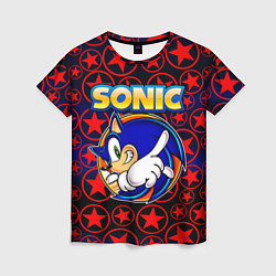 Женская футболка Sonic
