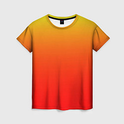 Футболка женская Оранж, цвет: 3D-принт