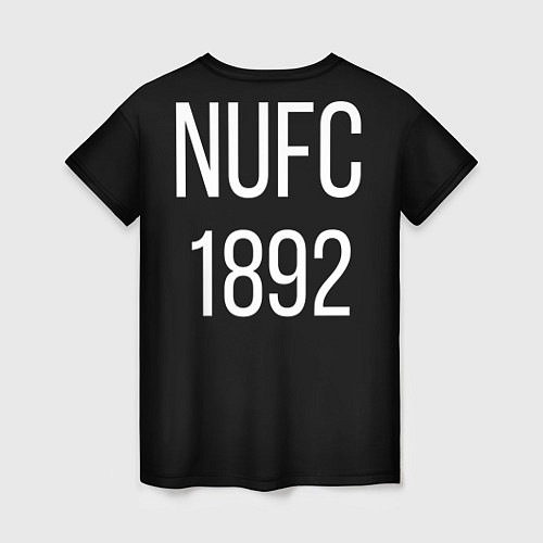 Женская футболка NUFC / 3D-принт – фото 2