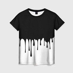 Футболка женская Drop, цвет: 3D-принт