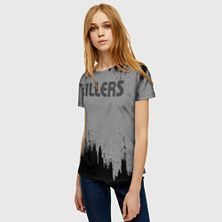 Футболка женская The Killers Logo, цвет: 3D-принт — фото 2