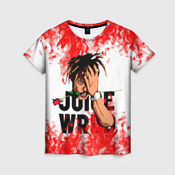 Футболка женская Juice WRLD, цвет: 3D-принт