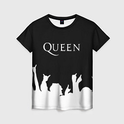 Футболка женская QUEEN, цвет: 3D-принт