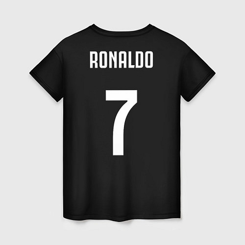 Женская футболка Форма Ronaldo / 3D-принт – фото 2