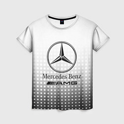 Женская футболка Mercedes-Benz