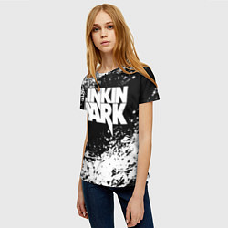 Футболка женская LINKIN PARK 5, цвет: 3D-принт — фото 2