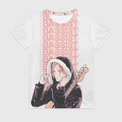 Футболка женская Bassist, цвет: 3D-принт