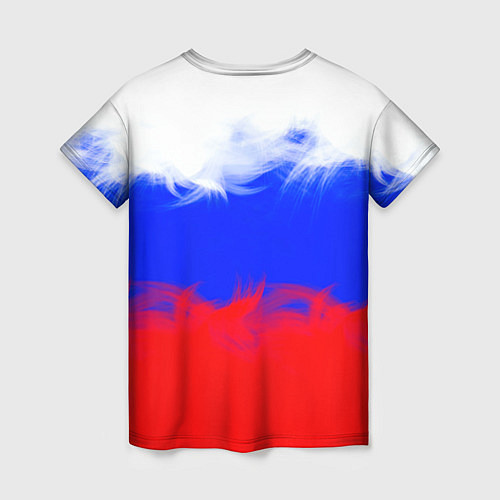 Женская футболка Россия / 3D-принт – фото 2