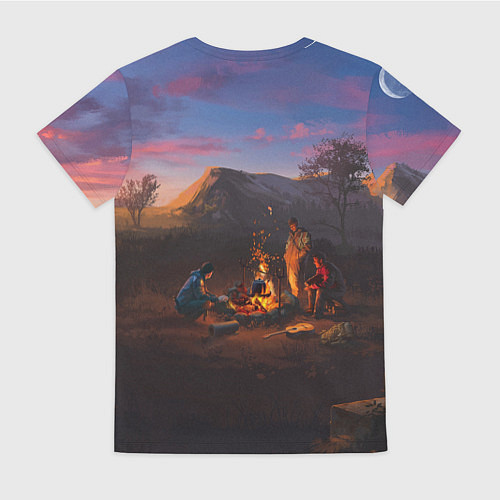 Женская футболка ATOM RPG Z / 3D-принт – фото 2