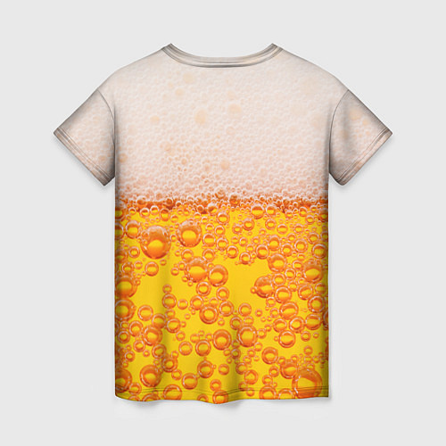 Женская футболка ПИВО / 3D-принт – фото 2