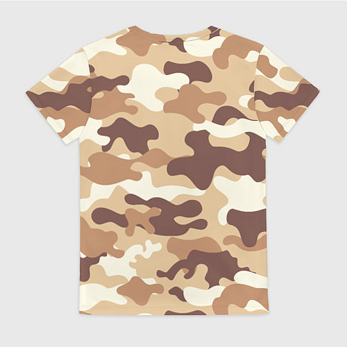 Женская футболка МИЛИТАРИ / 3D-принт – фото 2