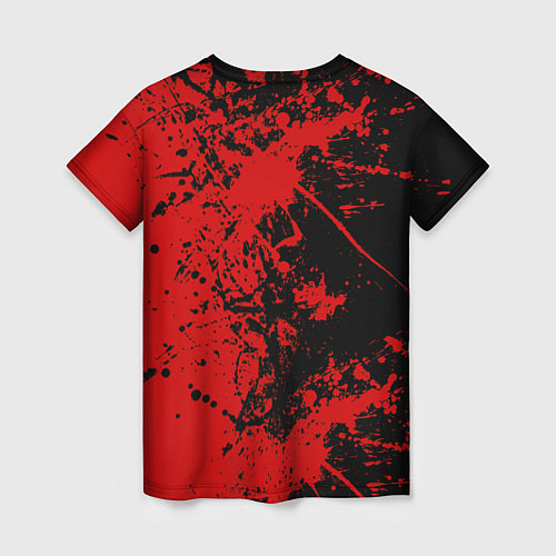 Женская футболка Кровь врага / 3D-принт – фото 2