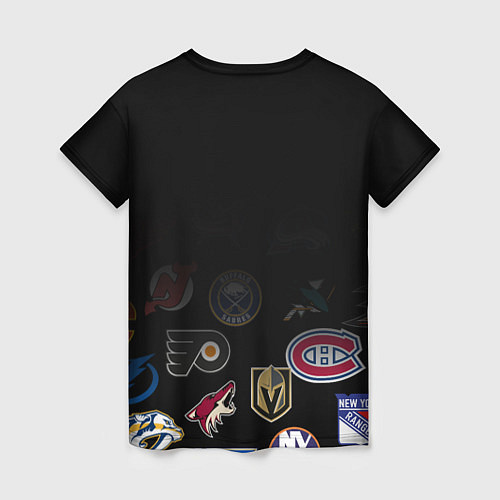 Женская футболка NHL Los Angeles Kings / 3D-принт – фото 2