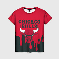 Женская футболка Chicago Bulls