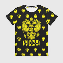 Футболка женская Россия, цвет: 3D-принт