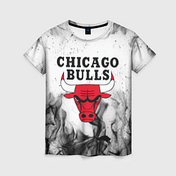 Футболка женская CHICAGO BULLS, цвет: 3D-принт