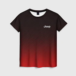 Футболка женская Jeep спина Z, цвет: 3D-принт