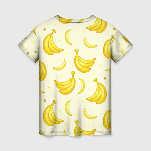 Женская футболка Банана / 3D-принт – фото 2