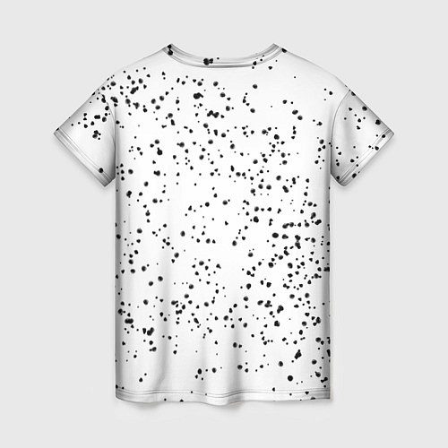 Женская футболка Точки / 3D-принт – фото 2