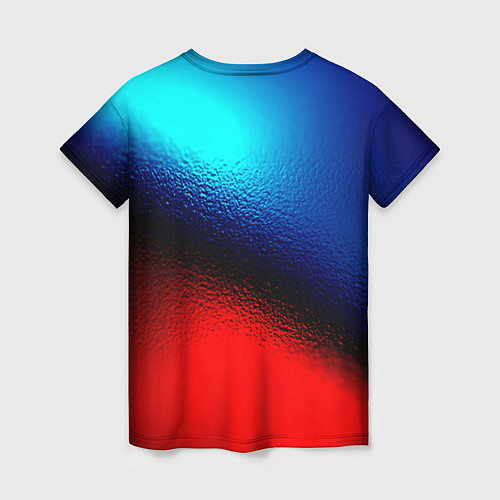Женская футболка RUSSIA SPORT / 3D-принт – фото 2