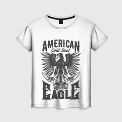 Футболка женская Американский орел Z, цвет: 3D-принт