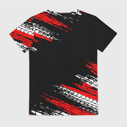 Женская футболка AUDI / 3D-принт – фото 2