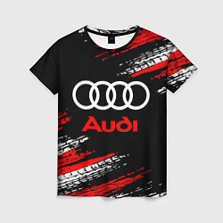 Женская футболка AUDI