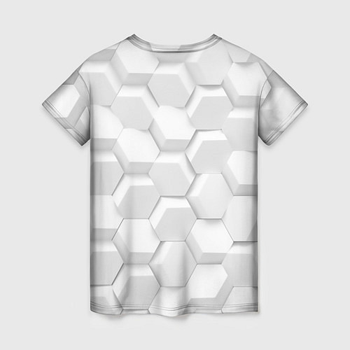 Женская футболка 3D WHITE / 3D-принт – фото 2