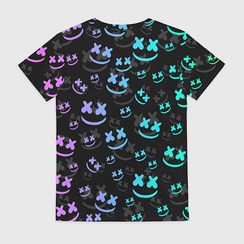 Женская футболка FORTNITE MARSHMELLO / 3D-принт – фото 2