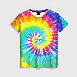 Женская футболка TIE-DYE СТЕНА