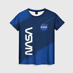 Футболка женская NASA НАСА, цвет: 3D-принт