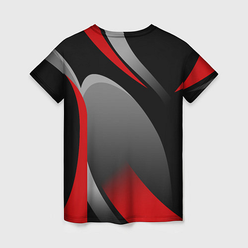 Женская футболка ARSENAL UNIFORM / 3D-принт – фото 2