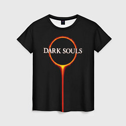 Футболка женская Dark Souls, цвет: 3D-принт