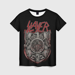 Футболка женская Slayer, цвет: 3D-принт