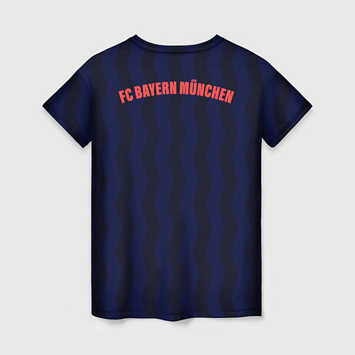 Женская футболка FC Bayern Munchen / 3D-принт – фото 2
