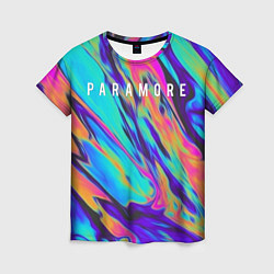 Футболка женская PARAMORE, цвет: 3D-принт