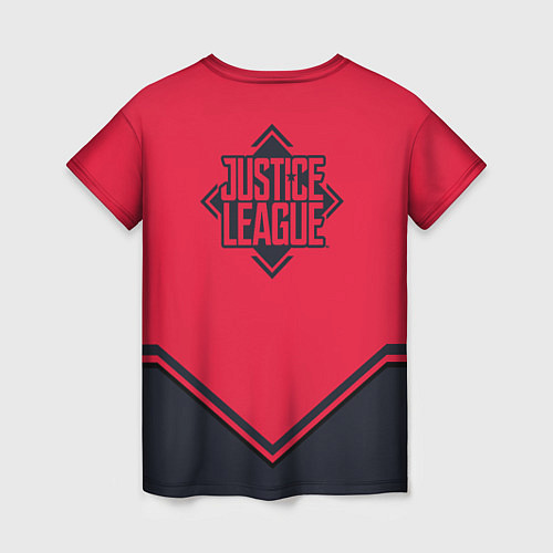 Женская футболка Justice League / 3D-принт – фото 2